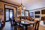 Dining Room Table - Highlands Slopeside 3 Bedroom Platinum - Gondola Resorts 
